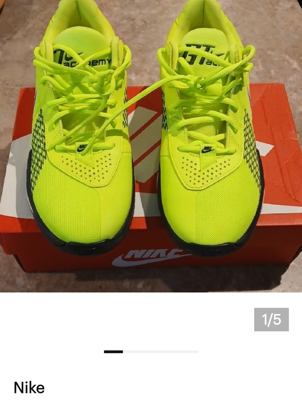 Nike Kids' Athletic Shoes in Neon Yellow
